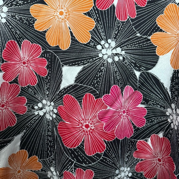 Alfani 100% Silk Floral Tunic Top - Picture 8 of 9